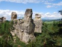 Sandstone rocks in Bohemian Paradise